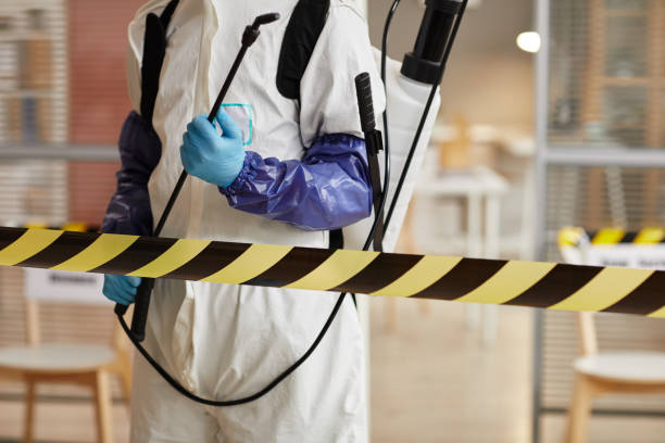 Professional Biohazard technician working in West Bend, WI